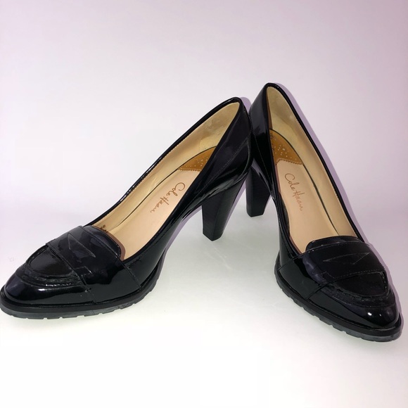 cole haan women's patent leather shoes